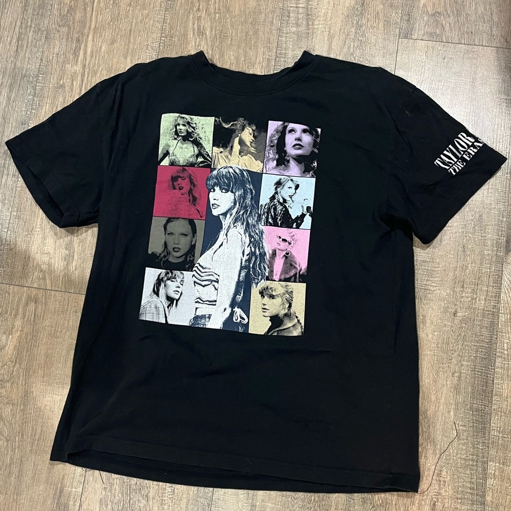 Official Taylor Swift Eras Tour Back T-Shirt-M